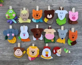 Игры с прищепками для детей