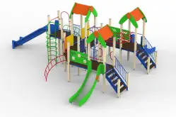 Игровое оборудование для площадок в детском саду: безопасность и польза