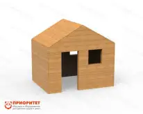 Игровой модуль «Дом Классик» Wood1