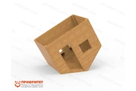 Игровой модуль «Перевернутый дом» Wood