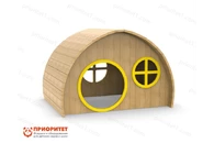 Игровой модуль «Дом Хоббит» Wood