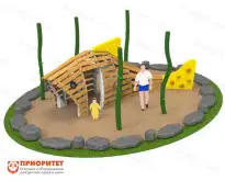 Игровой комплекс «Пиранья» Wood1