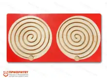 Межполушарный тренажер для письма №5 цветной1