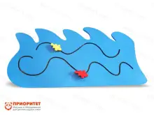 Декоративно-развивающая панель «Летний пруд»1