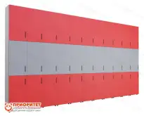 Шкаф встраиваемый закрытый многосекционный №31