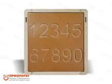 Тактильно-развивающая панель «Математика»1