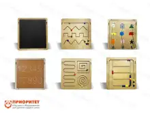 Набор тактильно-развивающих панелей «Я учусь»1