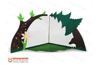 Декоративно-развивающая панель «Лесная полянка»