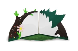 Декоративно-развивающая панель «Лесная полянка»1