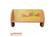 Полка навесная «Времена года №1» с УФ-печатью