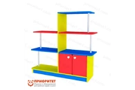 Стеллаж «Живой уголок» (цветной)