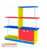 Стеллаж «Живой уголок» (цветной)1