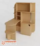 Стол-стеллаж «Знайка»1