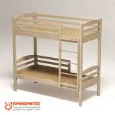 Кровать детская двухъярусная «Ника» (ДВП)1