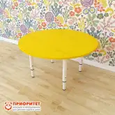 Стол детский круглый (пластик, 0-3 группа)1