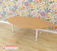 Стол детский регулируемый «Овальный» (ЛДСП, 00-1 группа)1
