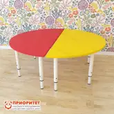 Стол детский регулируемый «Полукруг» (0-3 группа)1