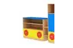 Модульная стенка «Паровозик» модуль №2 (цветной)