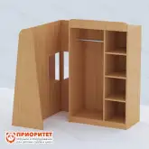 Стеллаж «Уголок ряженья» с зеркалом1