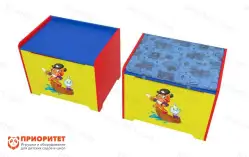 Ящик для игрушек (цветной)1