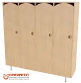 Шкаф 4-секционный малый1