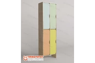 Шкаф двухъярусный 2-секционный