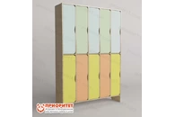 Шкаф двухъярусный 5-секционный