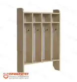 Шкаф для полотенец напольный четырехсекционный1