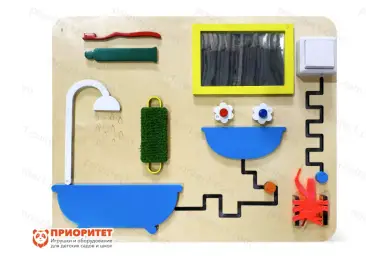 Бизиборд «Моя ванная» Бизиборд «Моя ванная»
