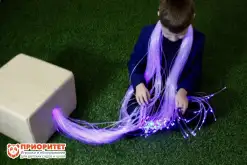 Мягкий кубик с пучком волокон (200 волокон)1