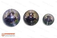 Зеркальный шар с мотором средний