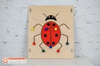 Тактильно-развивающая панель «Бабочка-коробочка»