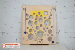 Тактильно-развивающая панель «Вкусный сыр»1