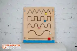 Тактильно-развивающая панель «Лабиринты-дорожки»1