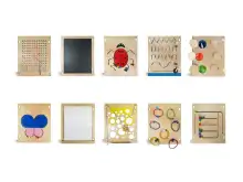 Набор тактильно-развивающих панелей Счастливое детство Набор тактильно-развивающих панелей Счастливое детство1