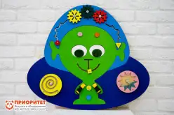 Бизиборд «Дружелюбный пришелец»1