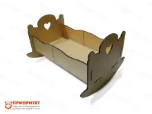 Кроватка для кукол «Ласковое детство»1