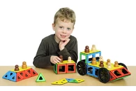 Набор Полидрон Магнитный «Конструируем транспорт» (Расширенный)