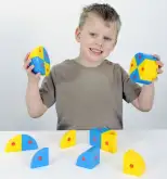 Набор Полидрон Магнитные блоки 3D «Сферы и цилиндры»1