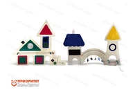 Набор декоративно-развивающих панелей «Городской дворик»