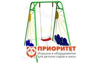 Качели металлические «Рассвет» с сидением для детской площадки