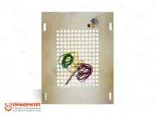 Тактильно-развивающая панель «Маленький портной»1