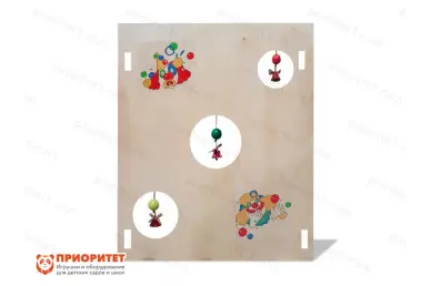 Тактильно-развивающая панель «Точное попадание» Тактильно-развивающая панель «Точное попадание»