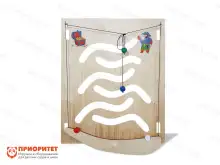 Тактильно-развивающая панель-лабиринт «Морские приключения»1