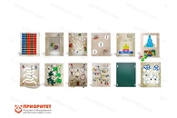 Набор тактильно-развивающих панелей «12 в 1»