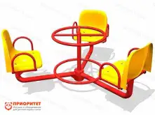 Уличная детская карусель «Хоровод»1