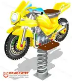 Качалка на пружине «Байк» для детской площадки1