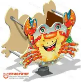 Качалка на пружине «Крабик» для детской площадки1