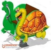 Качалка на пружине «Черепаха» для детской площадки1