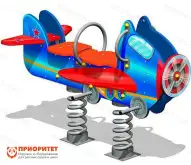 Качалка на пружине «Аэроплан» для детской площадки1